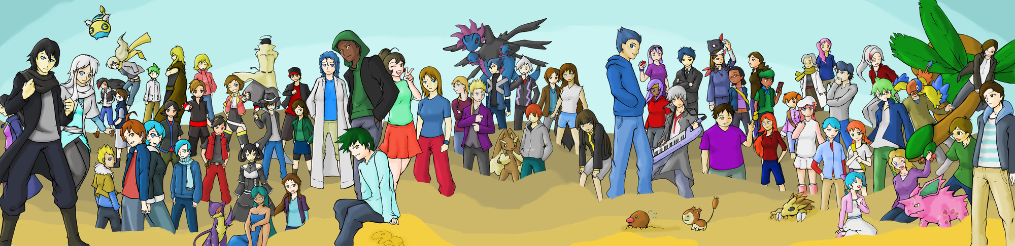 J Team We Are All Pokemon Trainers